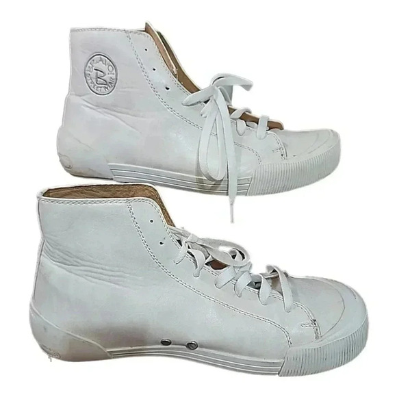 BRAVO Street Wear Mens Leather Sneakers.  Size 10 - Picture 3 of 12